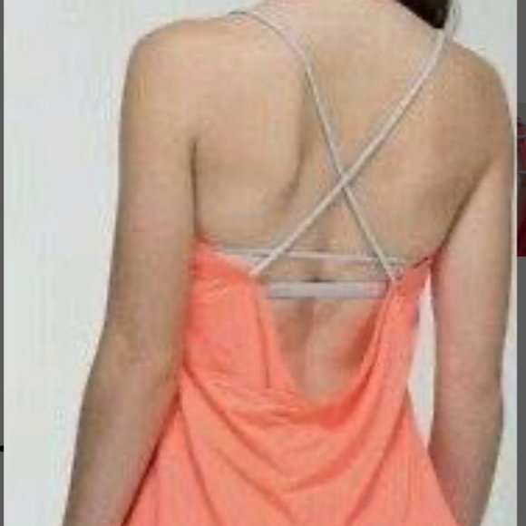 LULULEMON NO LIMITS TANK CARROT SIZE 4 - Picture 2 of 10
